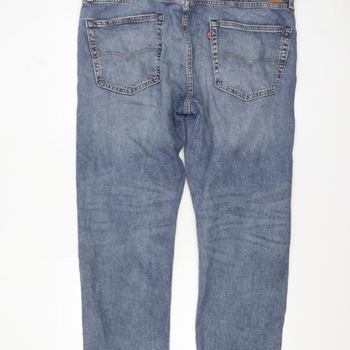 Levi Strauss Men’s Blue 502 Regular Fit Straight Denim Jeans W38 L30