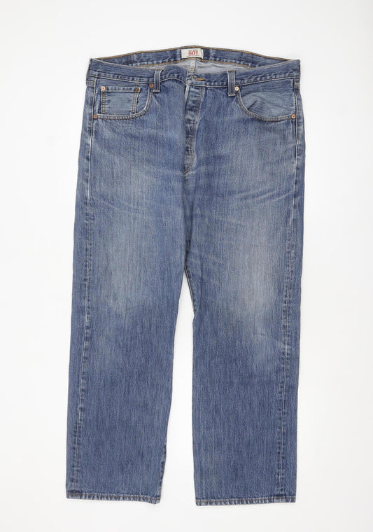 Levi's 501 Men's Blue Straight Leg Jeans W40 L30