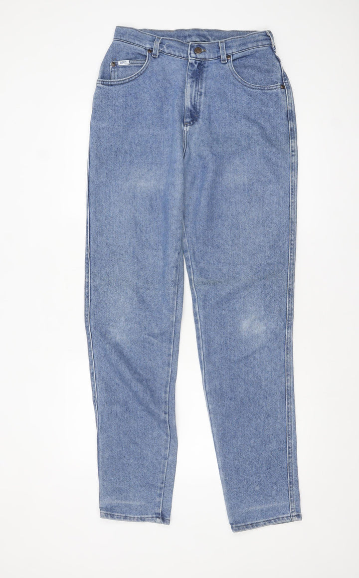 Lee Women's Blue High Rise Straight Leg Vintage Jeans Size 10L