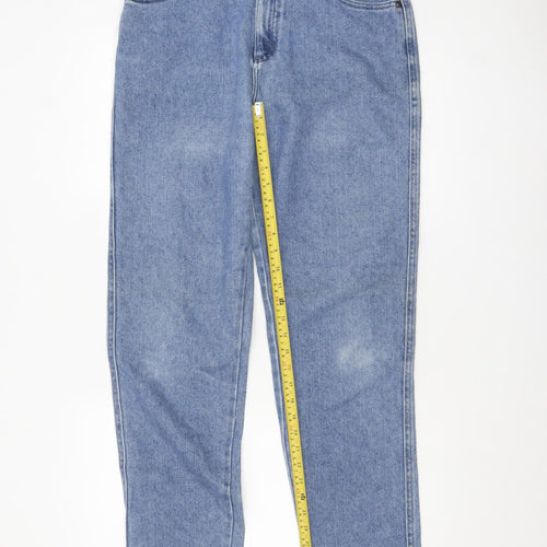 Lee Women's Blue High Rise Straight Leg Vintage Jeans Size 10L