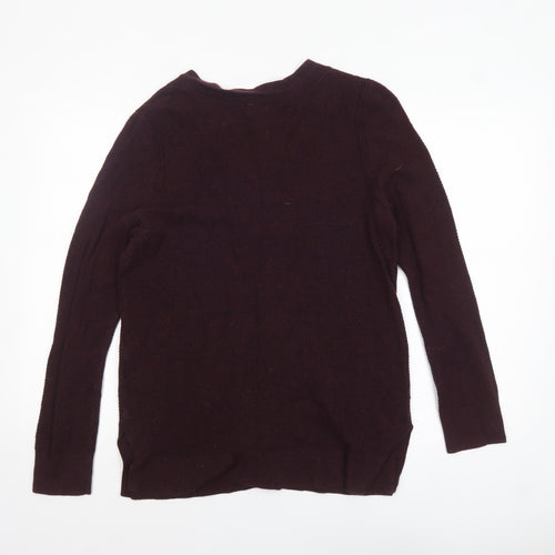 GAP Men’s Brown Cotton Blend V-Neck Jumper Size L