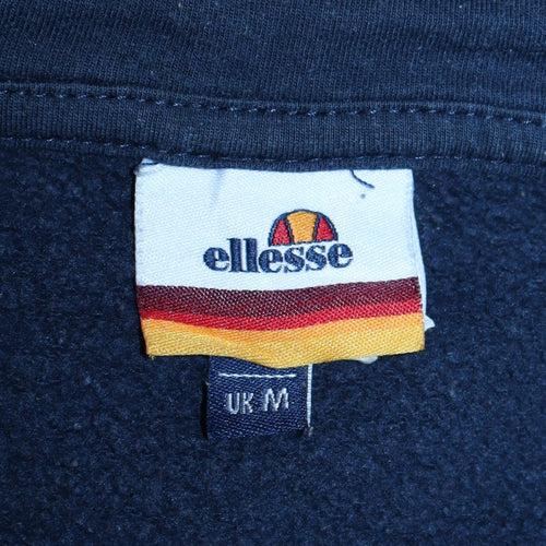 Ellesse Men's Multicoloured 1/2 Zip Hoodie Size M Retro Sports Style