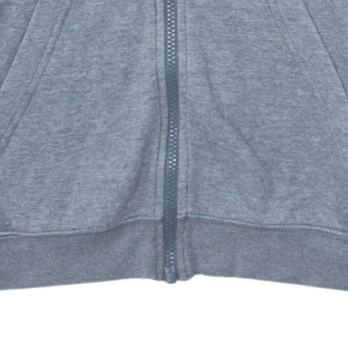 Nike Men's Grey Full Zip Hoodie XS Fleece Sportswear