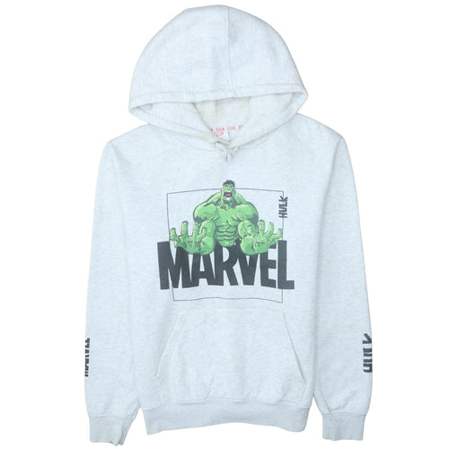 Primark Marvel Hulk Grey Pullover Hoodie Men L Regular Fit