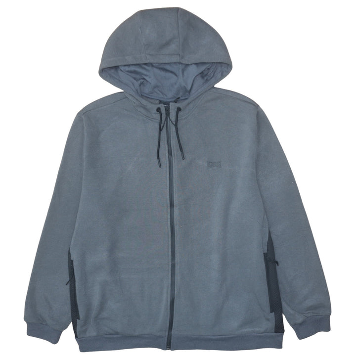 Everlast Mens Grey 3XL Full Zip Fleece Hoodie