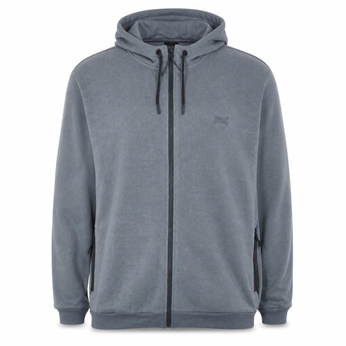 Everlast Mens Grey 3XL Full Zip Fleece Hoodie