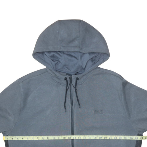 Everlast Mens Grey 3XL Full Zip Fleece Hoodie