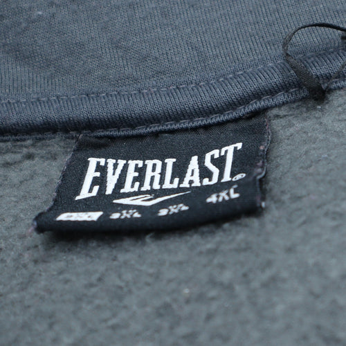 Everlast Mens Grey 3XL Full Zip Fleece Hoodie
