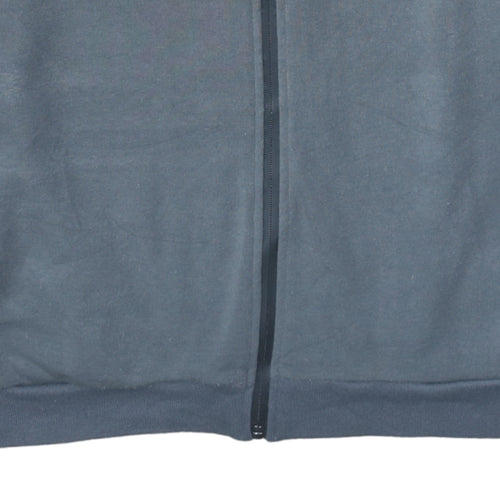 Everlast Mens Grey 3XL Full Zip Fleece Hoodie