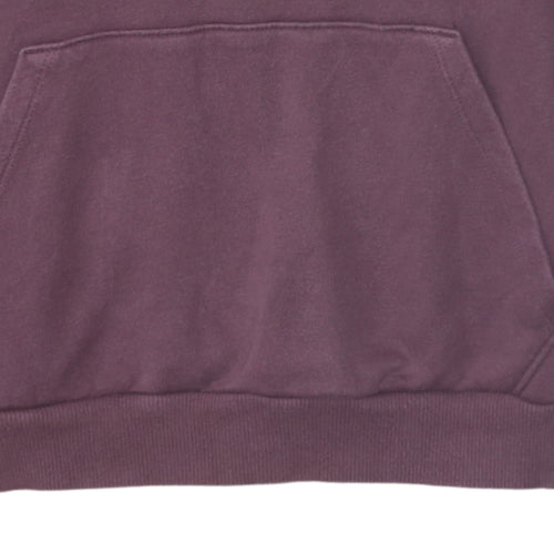 Puma Men's Brown Pullover Hoodie Medium Regular Fit Sports Style
