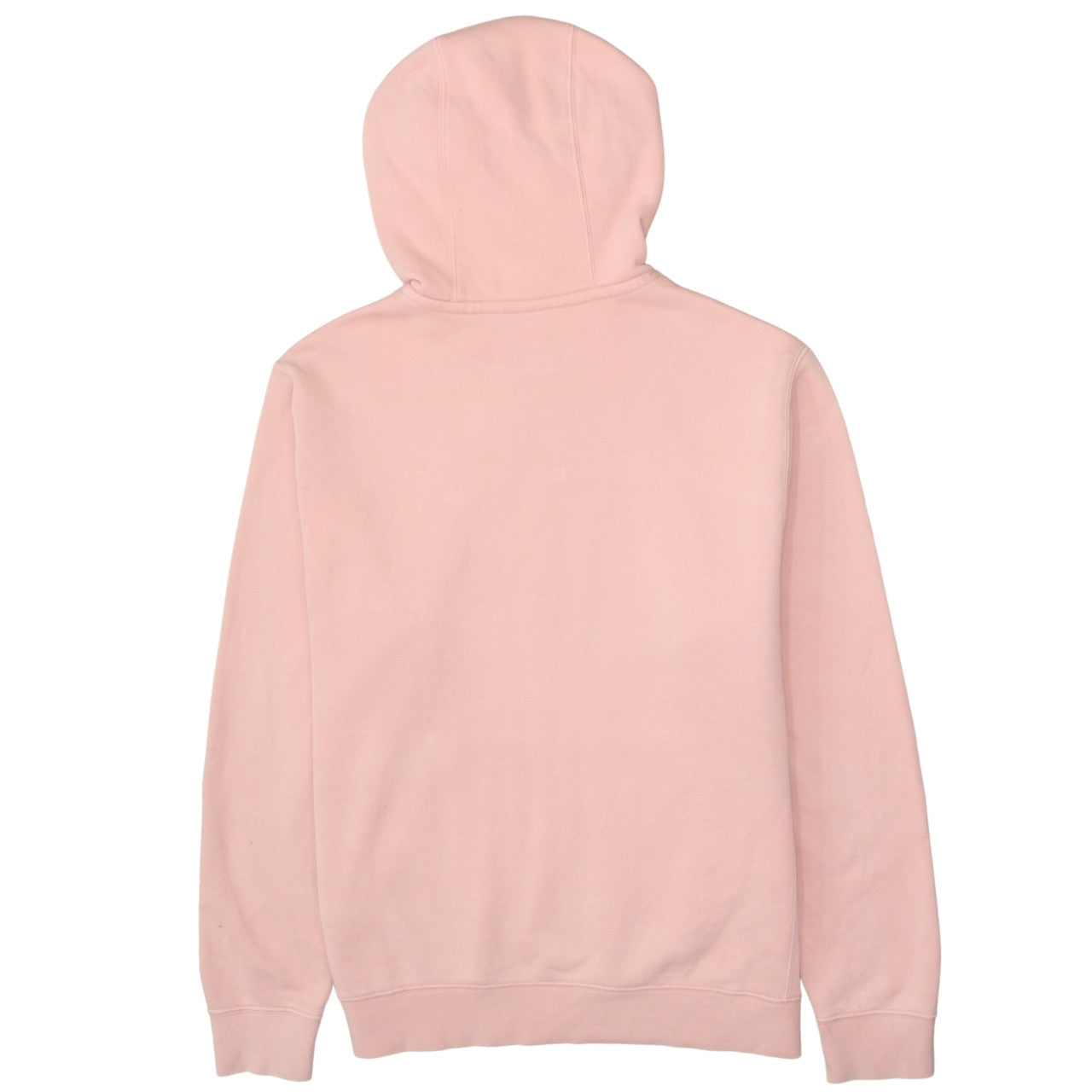 Nike Women Pink Pullover Hoodie Medium Cotton Blend Casual