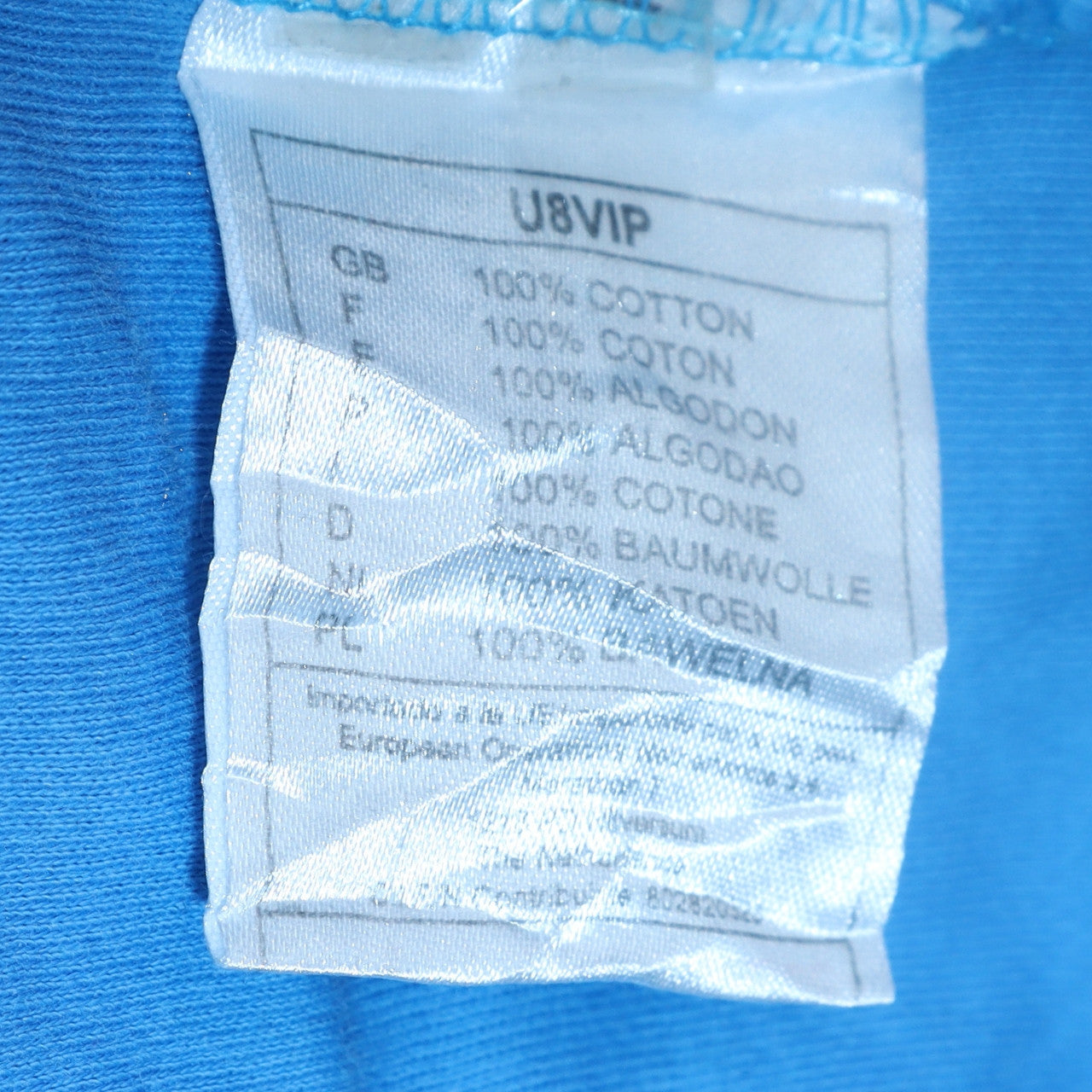 Napapijri Blue Men's XL Polo Shirt Embroidered Cotton Casual Sports