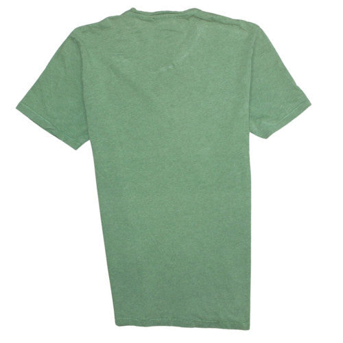 Levi's Men's Green Logo Crew Neck Cotton T-Shirt Size S
