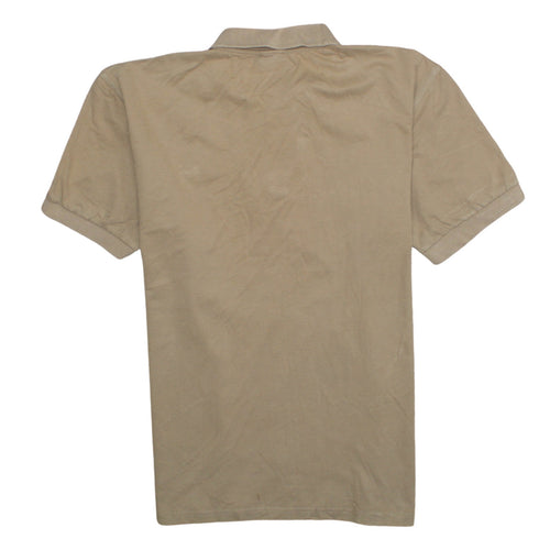 Lacoste Men’s Beige 2XL Short Sleeve Cotton Stretch Polo Shirt