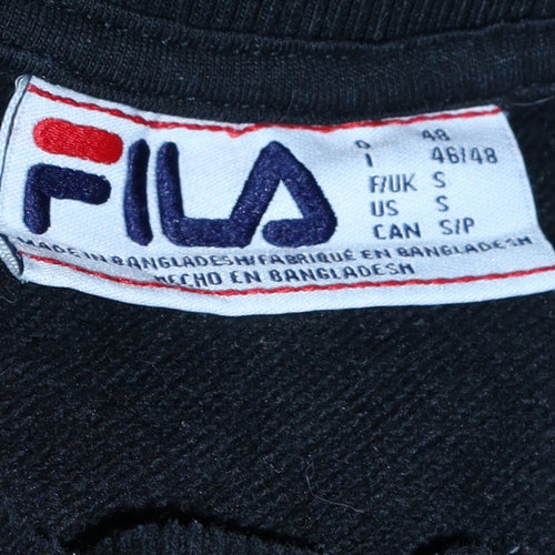 FILA Men's Multicoloured Logo Pullover Sweatshirt Size S