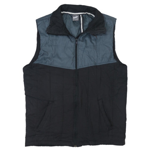 Puma Men’s Black M Padded Bodywarmer Zip Waistcoat