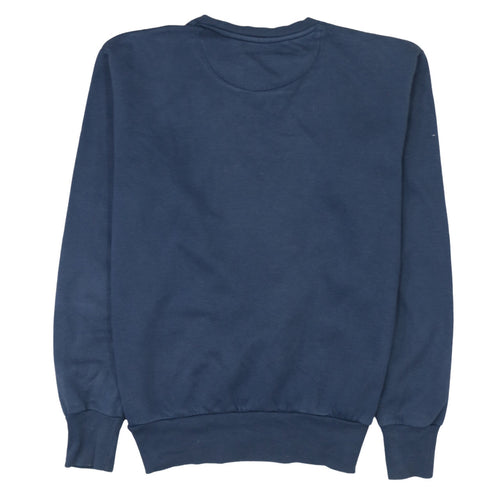 Ellesse Men's Blue Crew Neck Logo Sweatshirt Size M