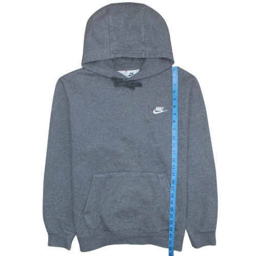 Nike Men's Grey Pullover Hoodie M Sports Fleece Sweatshirt