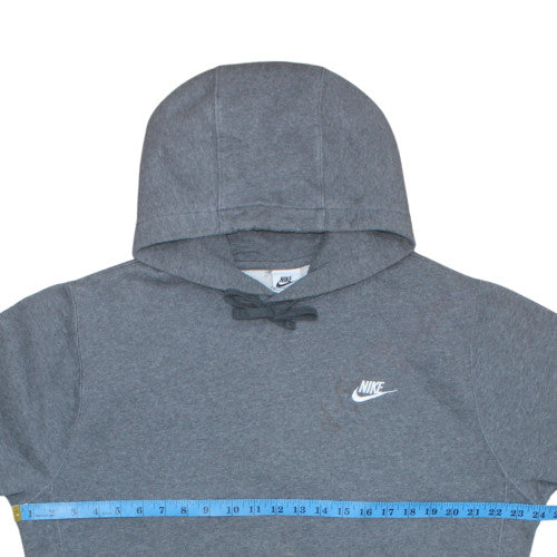 Nike Men's Grey Pullover Hoodie M Sports Fleece Sweatshirt