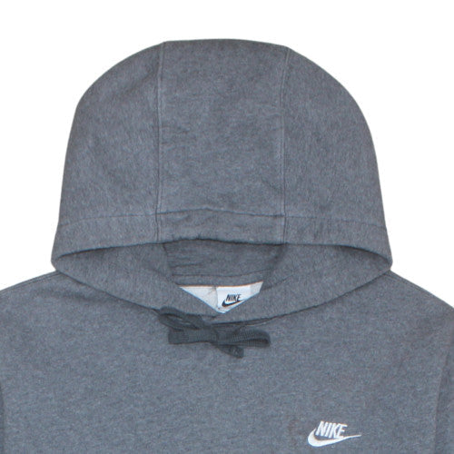 Nike Men's Grey Pullover Hoodie M Sports Fleece Sweatshirt