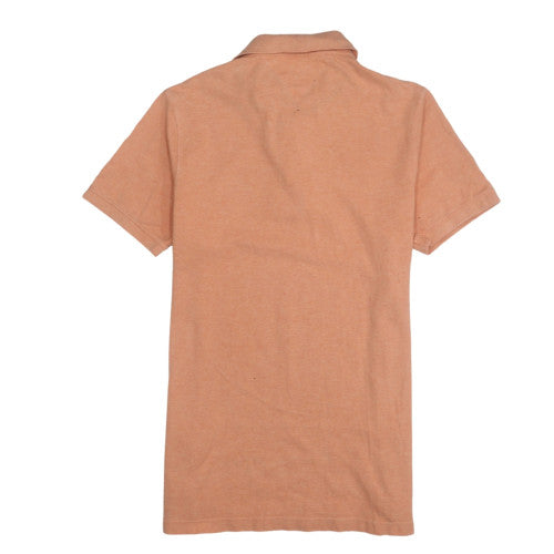 Tommy Hilfiger Men's Brown Slim Fit Cotton Polo Shirt L
