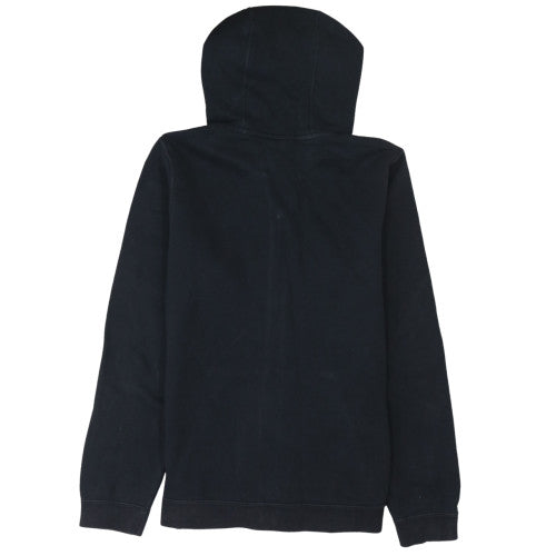 Nike Mens Black Full Zip Hoodie Small Just Do It Logo Sweatshirt
