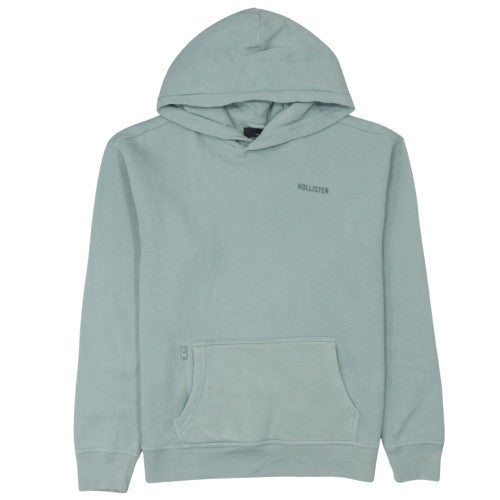 Hollister Men’s Green Relaxed Fit Pullover Hoodie Size M