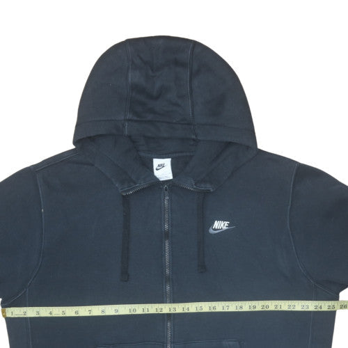 Nike Men's Black Full Zip Hoodie Size L Regular Fit