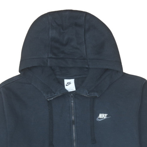 Nike Men's Black Full Zip Hoodie Size L Regular Fit