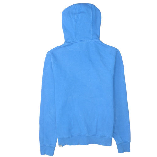 The North Face Men's Blue Pullover Hoodie Size S Fleece Cotton