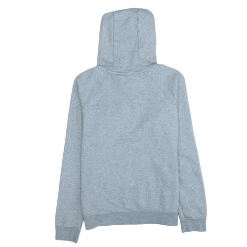 Nike Men's Grey Pullover Hoodie Small Graphic Logo Fleece