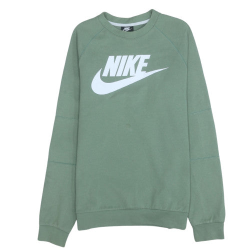 Nike Men's Green Crew Neck Pullover Sweatshirt M