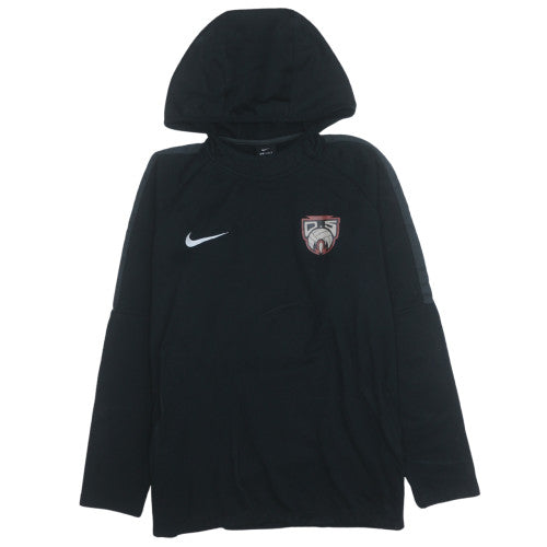 Nike Men's Black Dri-Fit Pullover Hoodie Size M Athletic Fit