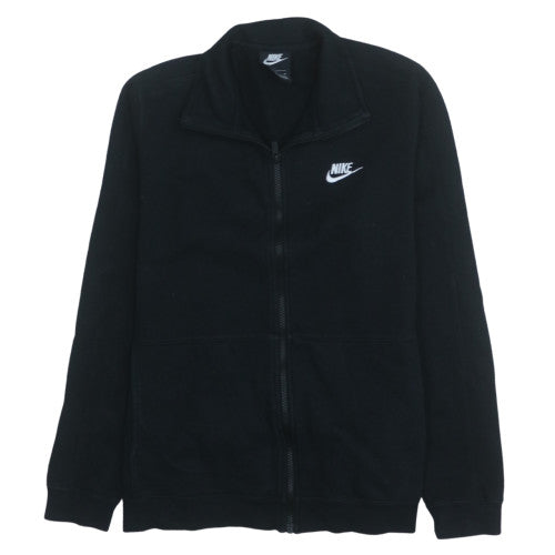 Nike Men's Black Full Zip Sweatshirt Fleece Medium Regular Fit