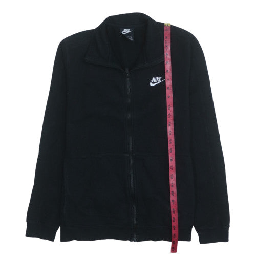 Nike Men's Black Full Zip Sweatshirt Fleece Medium Regular Fit