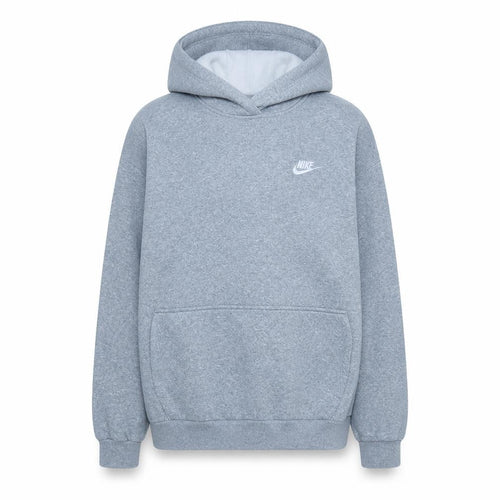 Nike Teens Grey Pullover Hoodie XL Regular Fit Sports Fleece