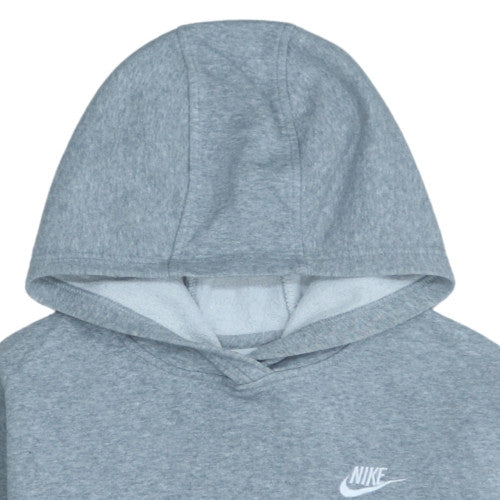 Nike Teens Grey Pullover Hoodie XL Regular Fit Sports Fleece