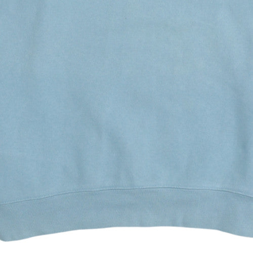 Zara Women Blue Skull Graphic Pullover Sweatshirt L