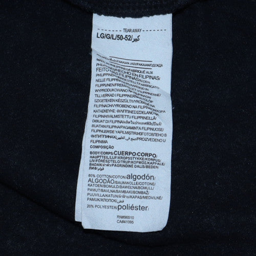 Under Armour Men's Black Pullover Hoodie L Relaxed Fit Sports Fleece