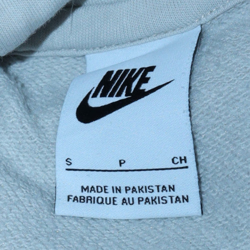 Nike Men’s Grey Pullover Hoodie Small Regular Fit Fleece