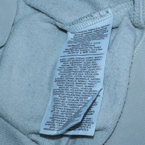 Nike Men’s Grey Pullover Hoodie Small Regular Fit Fleece