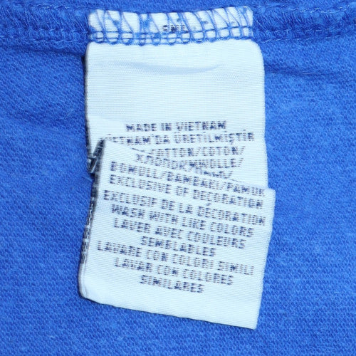 Ralph Lauren Men's Blue Cotton Polo Shirt Size L