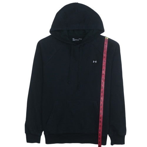 Under Armour Men's Black Pullover Hoodie L Relaxed Fit Fleece