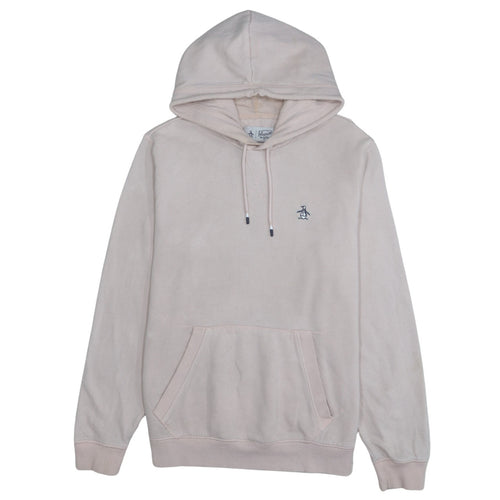 Original Penguin Men's Beige Pullover Hoodie Size M Regular Fit