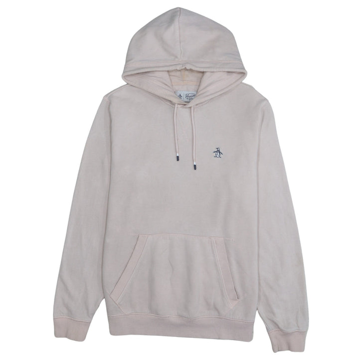 Original Penguin Men's Beige Pullover Hoodie Size M Regular Fit