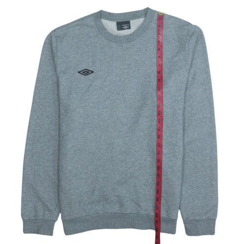 Umbro Men's Grey XL Crew Neck Pullover Sweatshirt