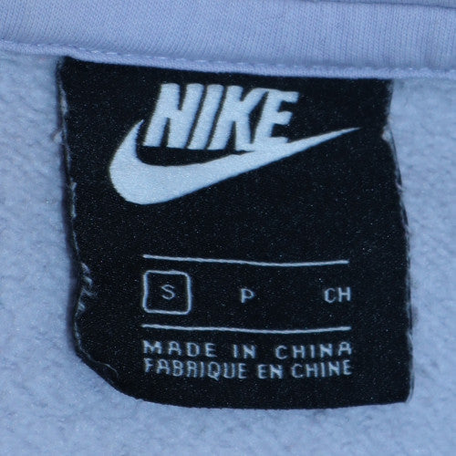 Nike Women’s Lilac Pullover Hoodie Small Cotton Blend