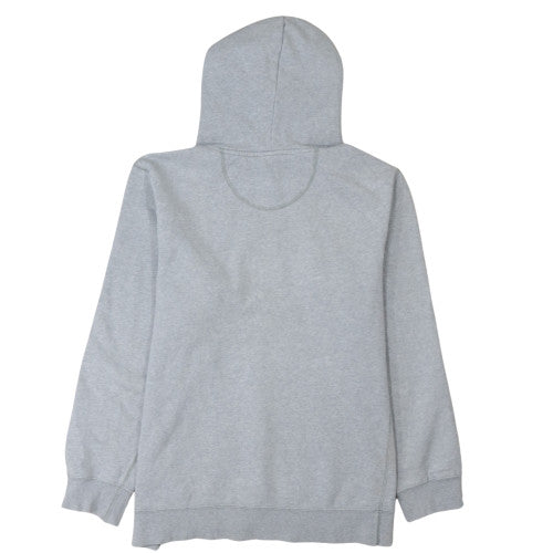 Nike Men's Grey Pullover Hoodie Medium Regular Fit Fleece