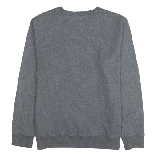 Calvin Klein Jeans Men's Grey Logo Crew Neck Sweatshirt Size M