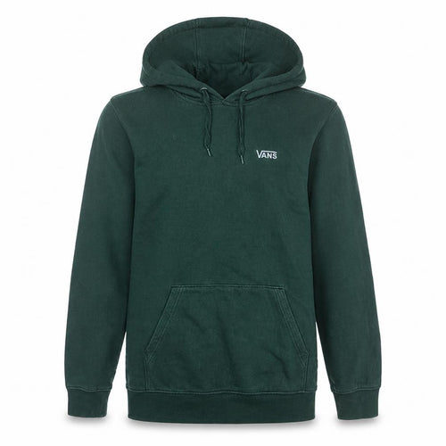 Vans Men's Green Pullover Hoodie Small Fleece Cotton Skate Style